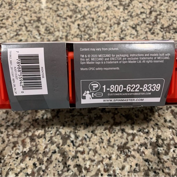 NWT ERECTOR by Meccano Innovation Sets, Motorized Movers S.T.E.A.M. Building Kit - Picture 7 of 13